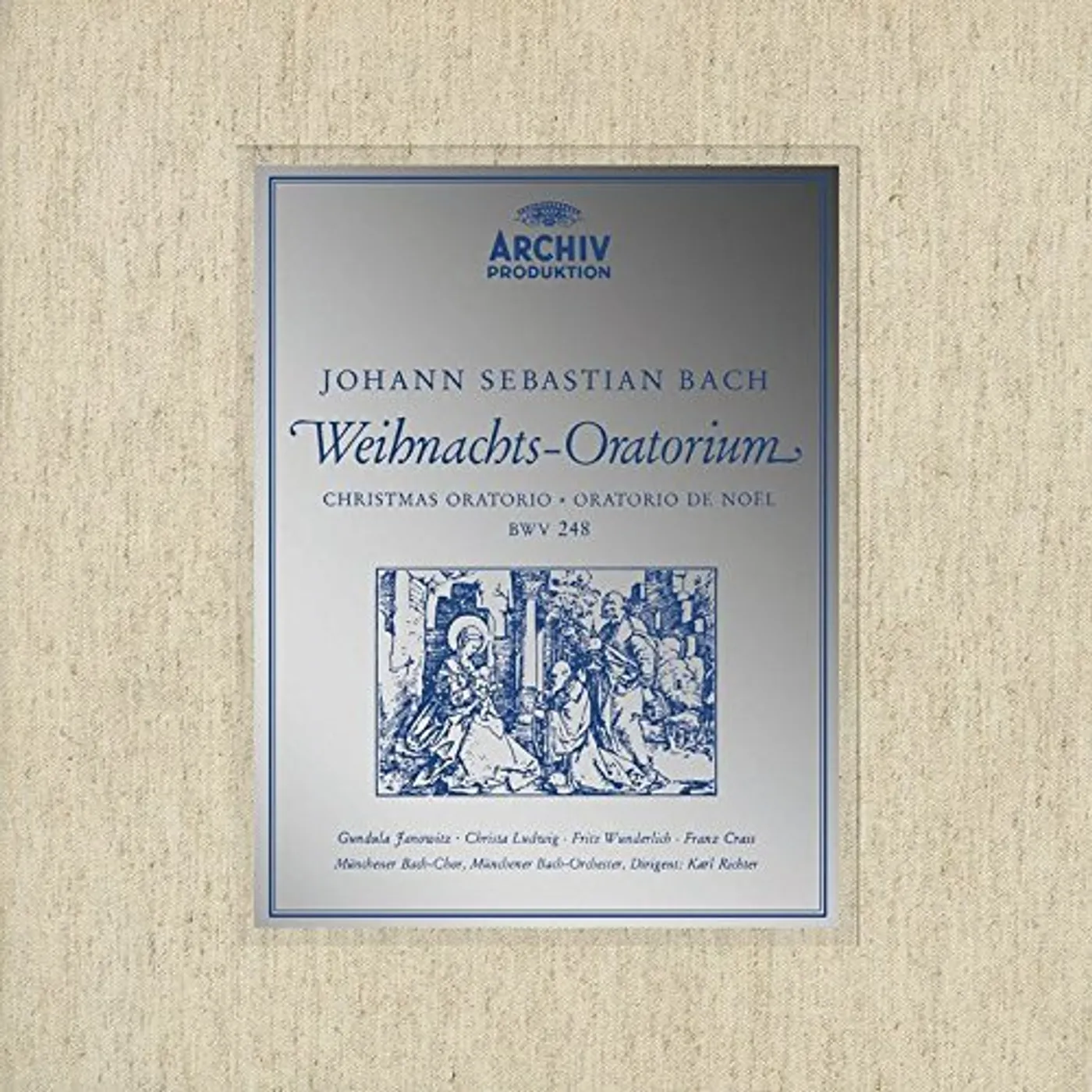 Karl Richter J.S.BACH: CHRISTMAS ORATORIO BWV248 Super Audio CD