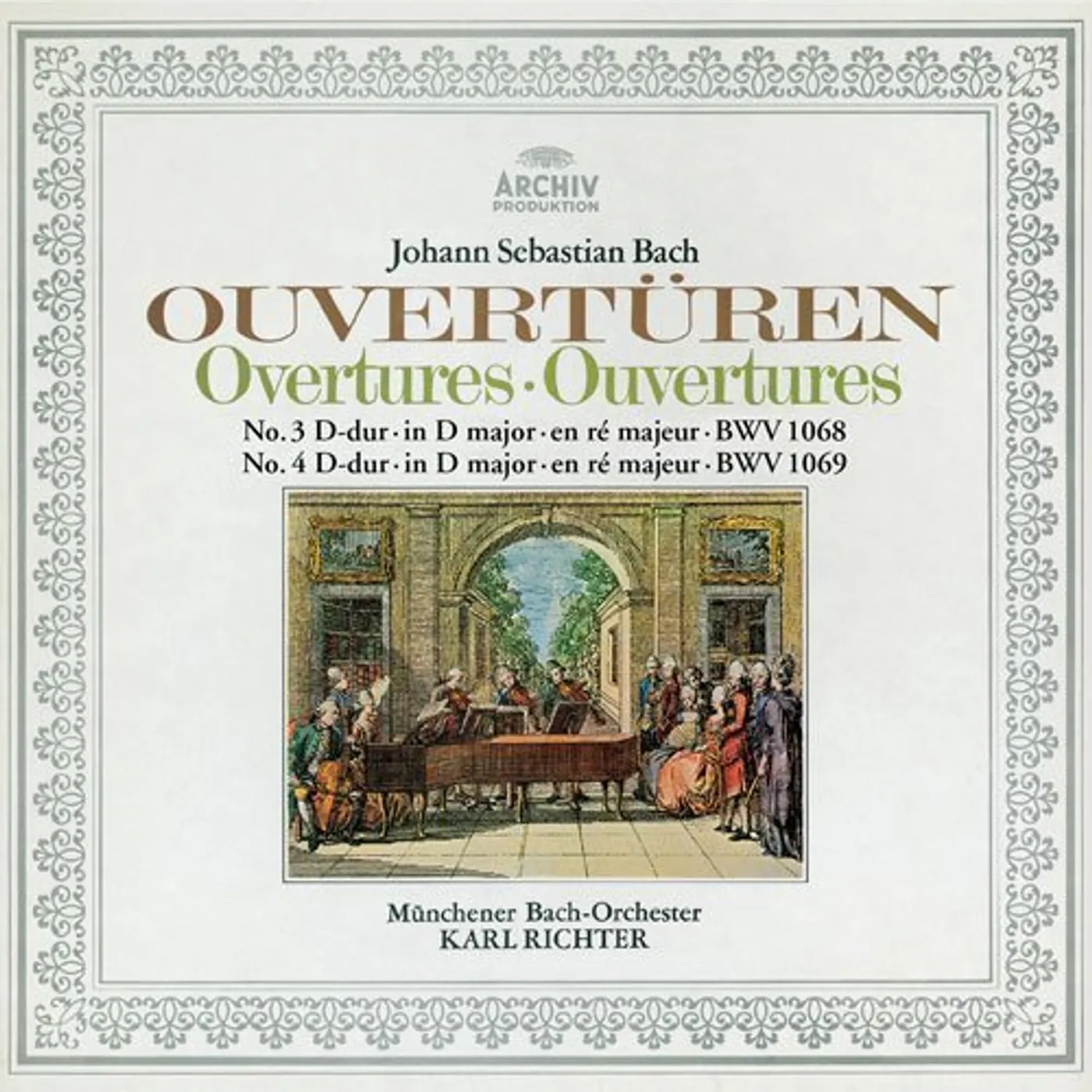 Karl Richter J.S. BACH: ORCHESTRAL SUITES 3&4 Super Audio CD