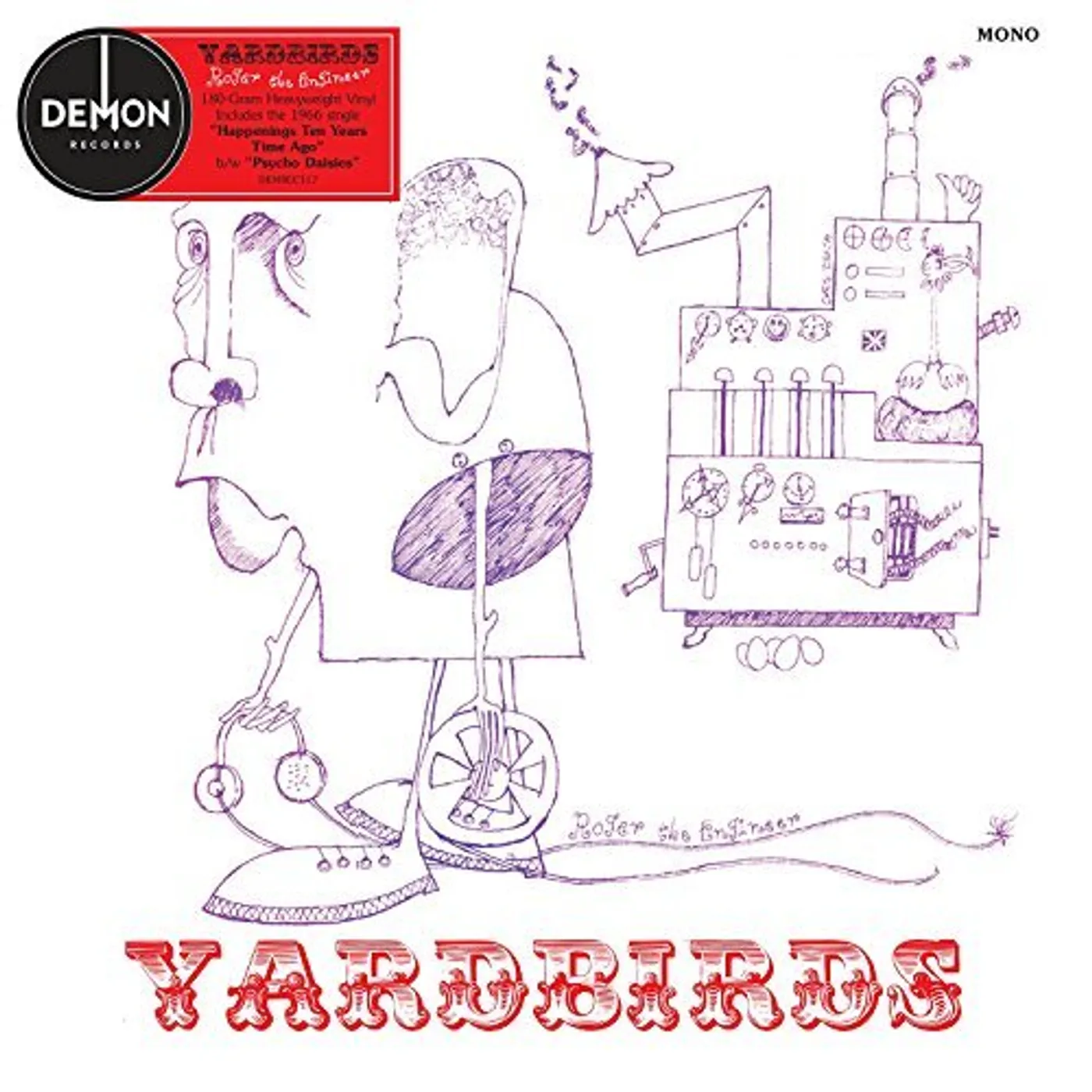 The Yardbirds Roger the Engineer Vinyl Record