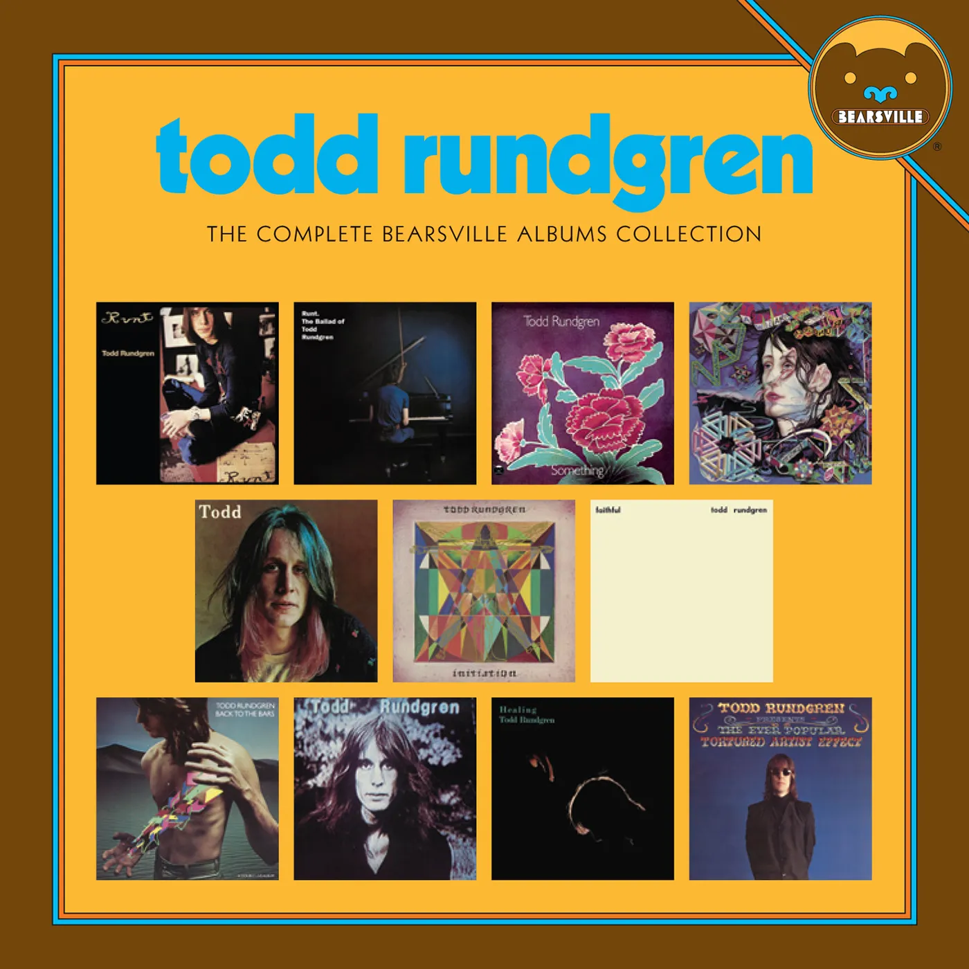 Todd Rundgren COMPLETE BEARSVILLE ALBUMS COLLECTION CD