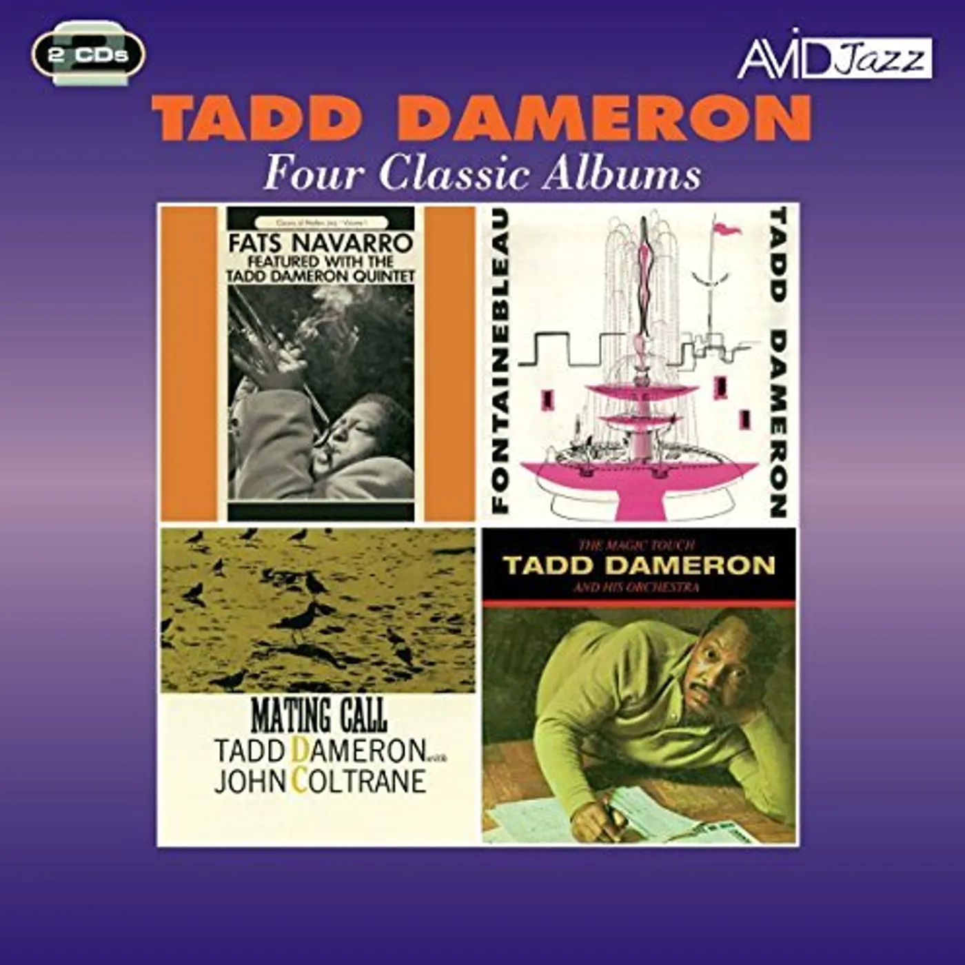 Tadd Dameron 4 LPS - FEATURING FATS NAVARRO / FOUNTAINBLEU CD