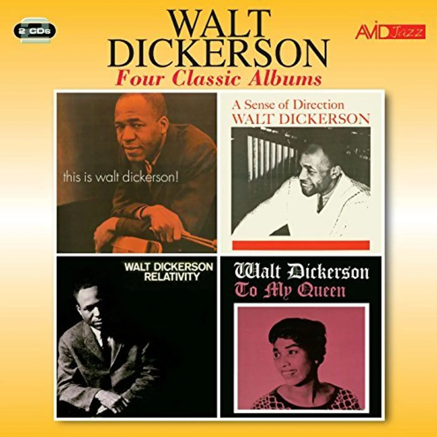Walt Dickerson 4 LPS-THIS IS / SENSE OF DIRECTION / RELATIVITY CD