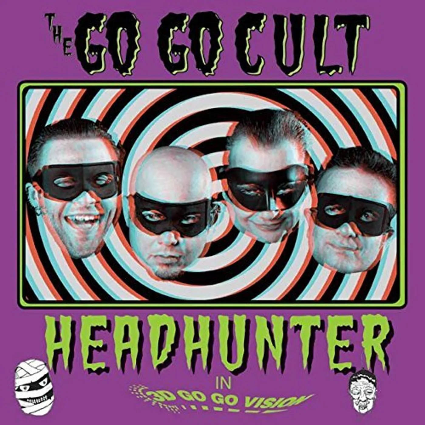 Go Go Cult HEAD HUNTER (PINK VINYL) Vinyl Record