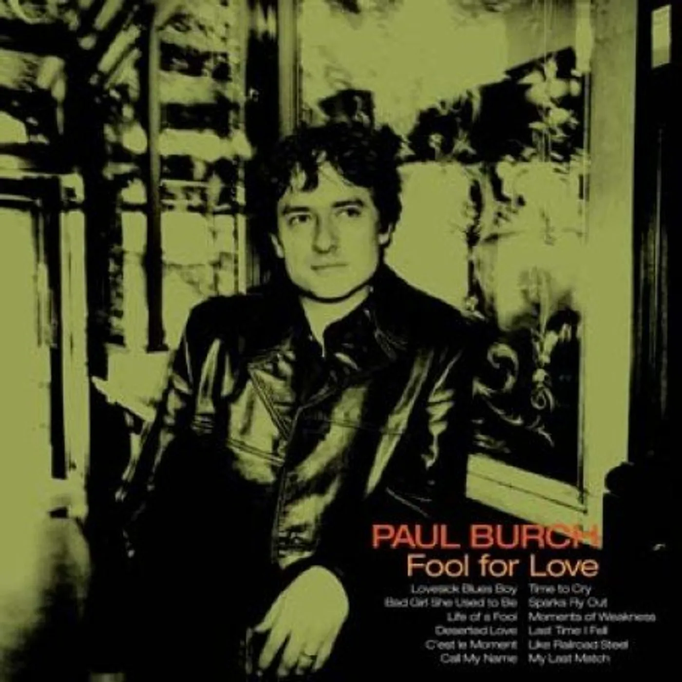 Paul Burch FOOL FOR LOVE CD