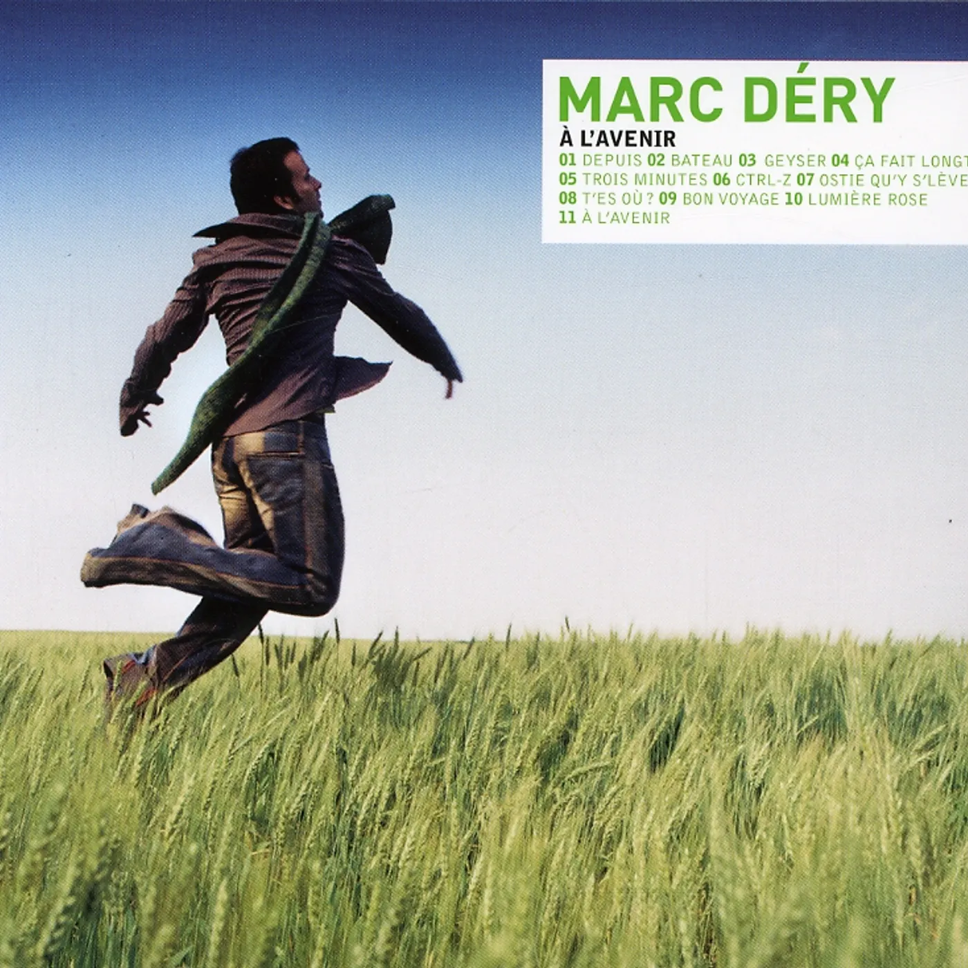 Marc Déry L'AVENIR CD