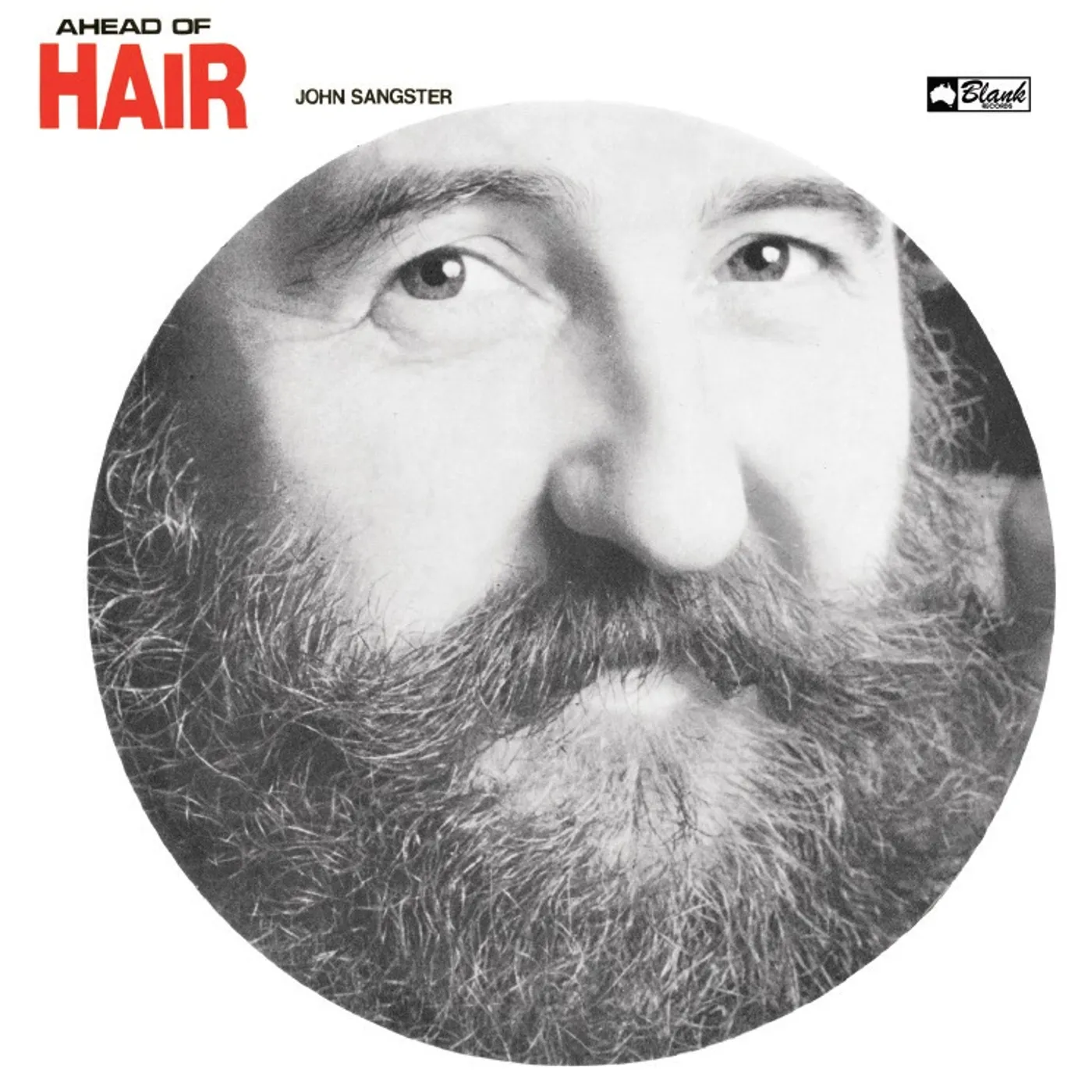 John Sangster AHEAD OF HAIR Vinyl Record