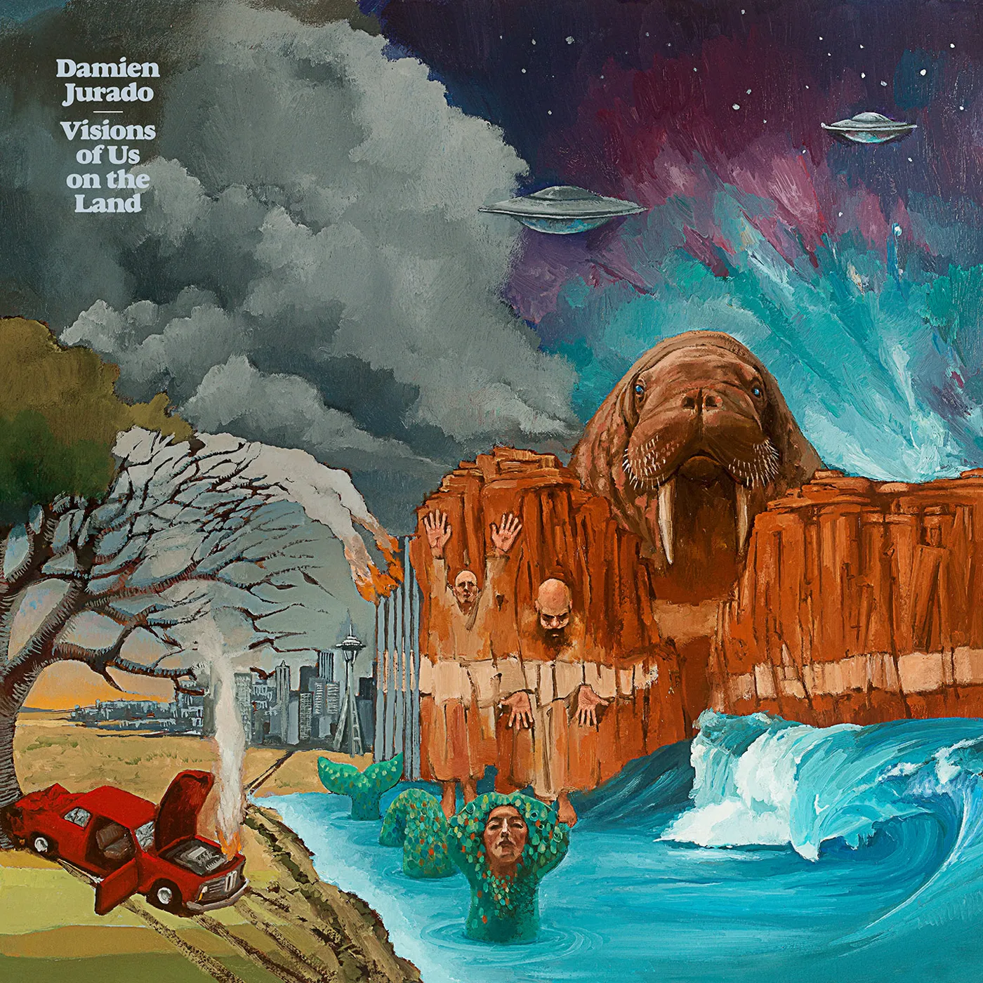 Damien Jurado VISIONS OF US ON THE LAND CD