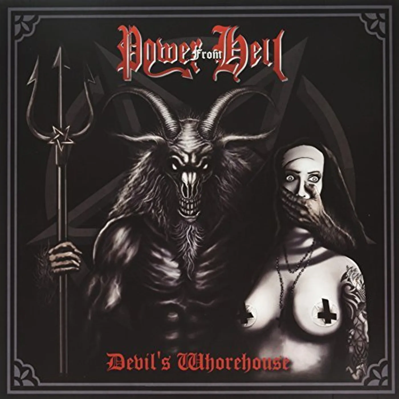 Power From Hell DEVILS WHOREHOUSE Vinyl Record - UK Release