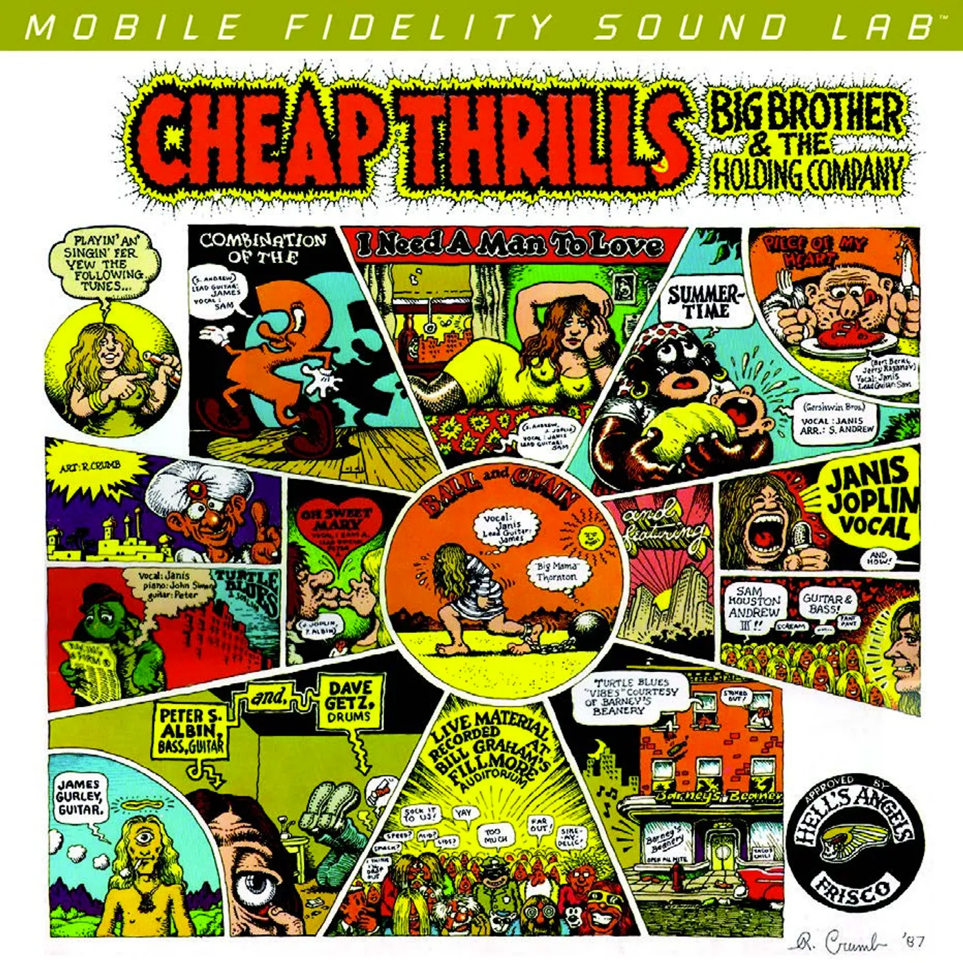 Big Brother & The Holding Company Cheap Thrills Vinyl Record
