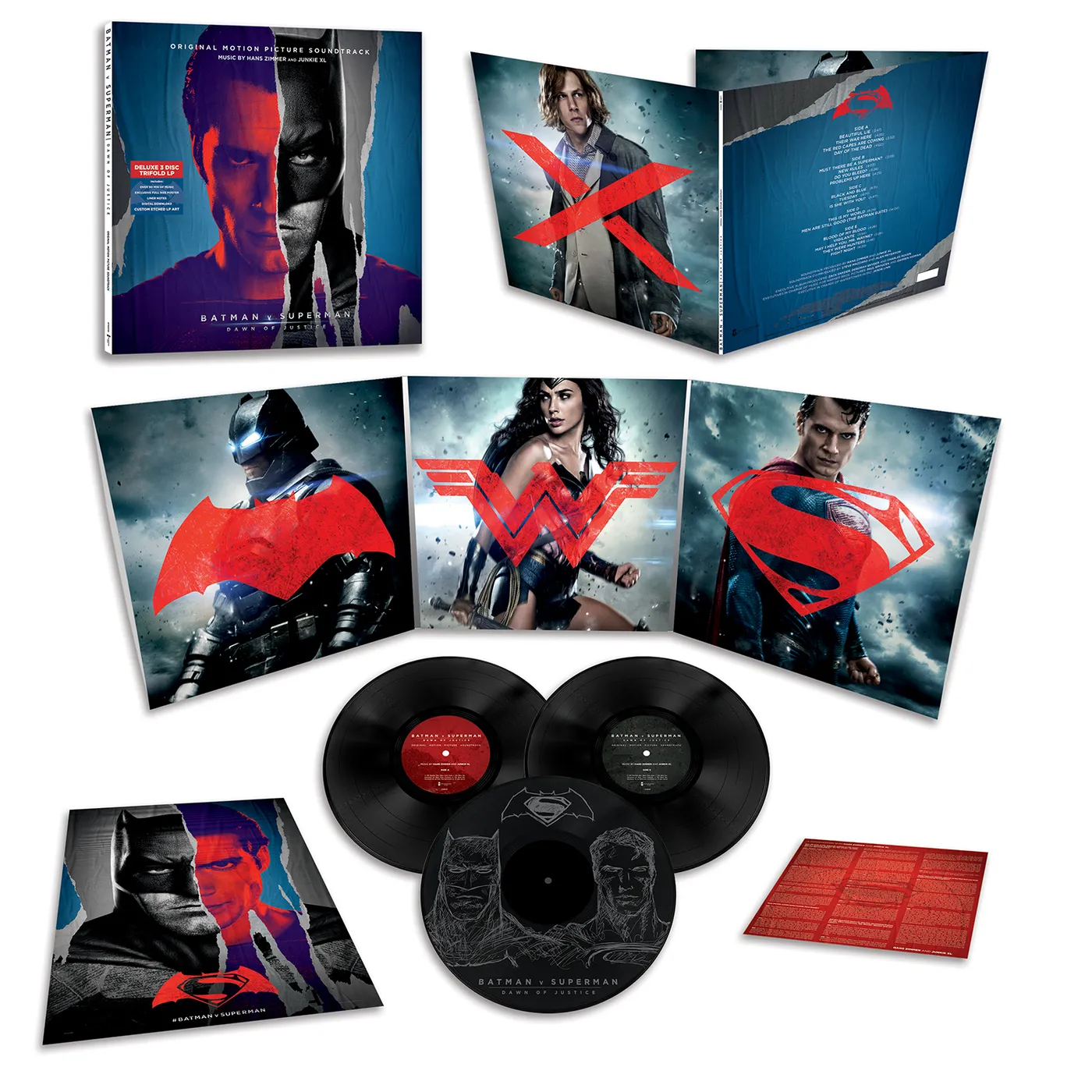Hans Zimmer BATMAN V SUPERMAN: DAWN OF JUSTICE / Original Soundtrack Vinyl Record