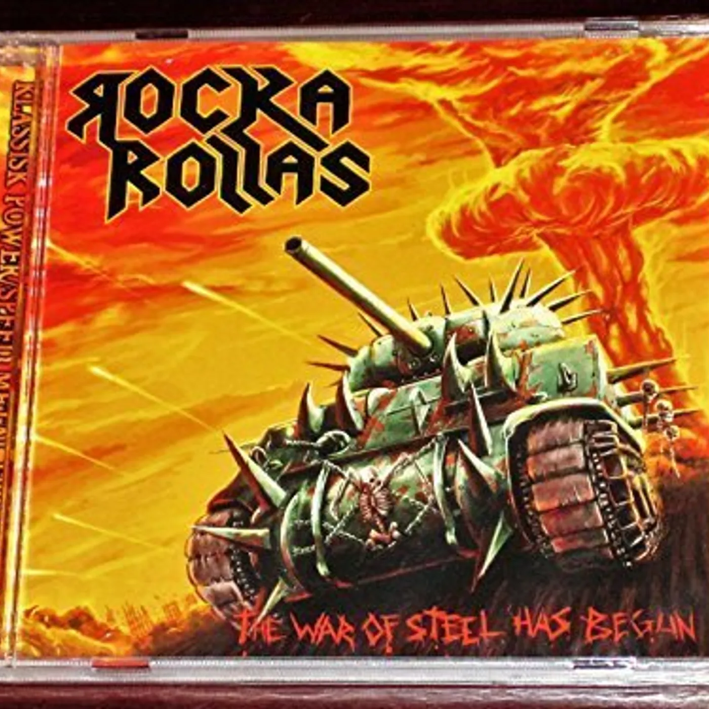 Rocka Rollas WAR OF STEEL HAS BEGUN CD
