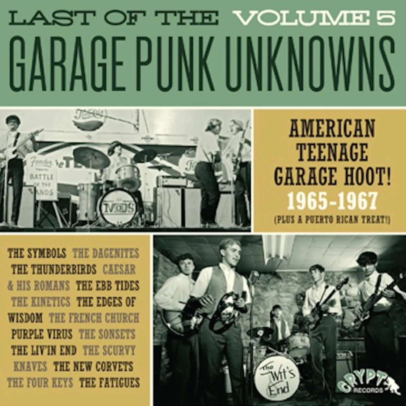 LAST OF THE GARAGE PUNK UNKNOWNS 5 / VARIOUS Vinyl Record