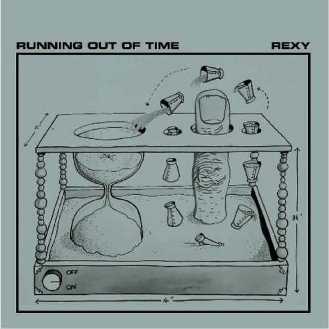 Rexy RUNNING OUT OF TIME Vinyl Record