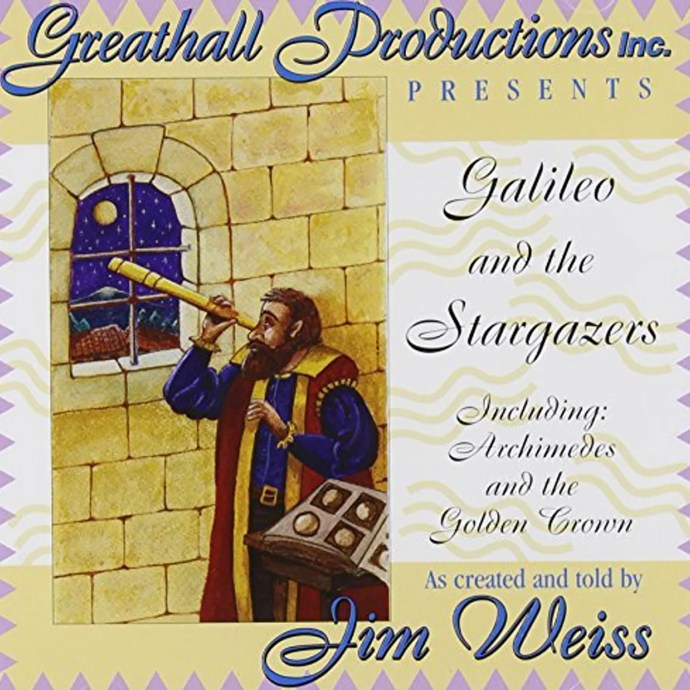 Jim Weiss GALILEO & THE STARGAZERS CD