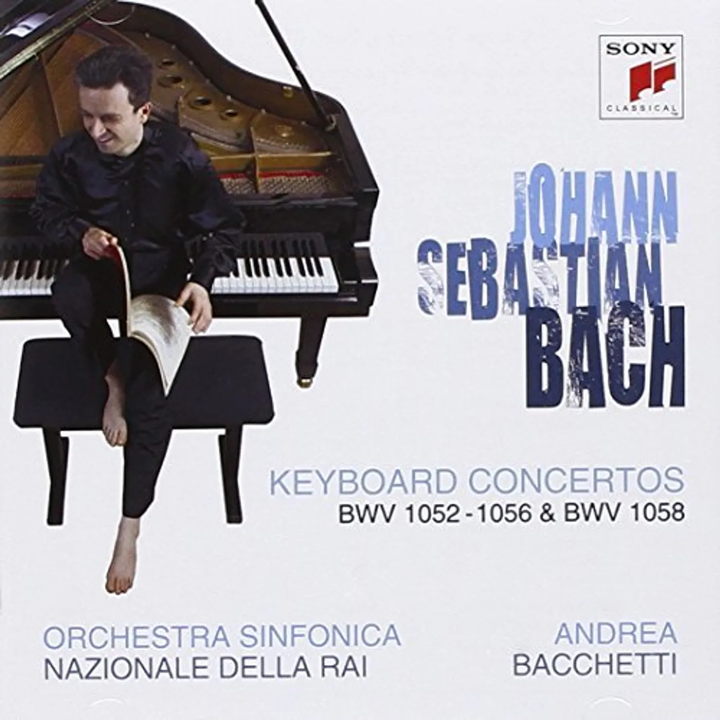 Andrea Bacchetti BACH: PIANO CONCERTOS CD