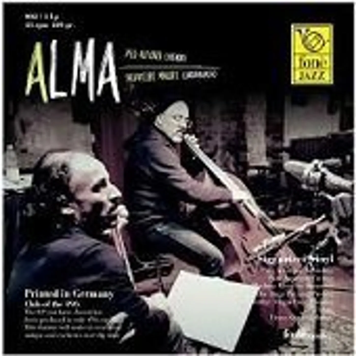 Peo Alfonsi & Salvatore Maiore ALMA Vinyl Record