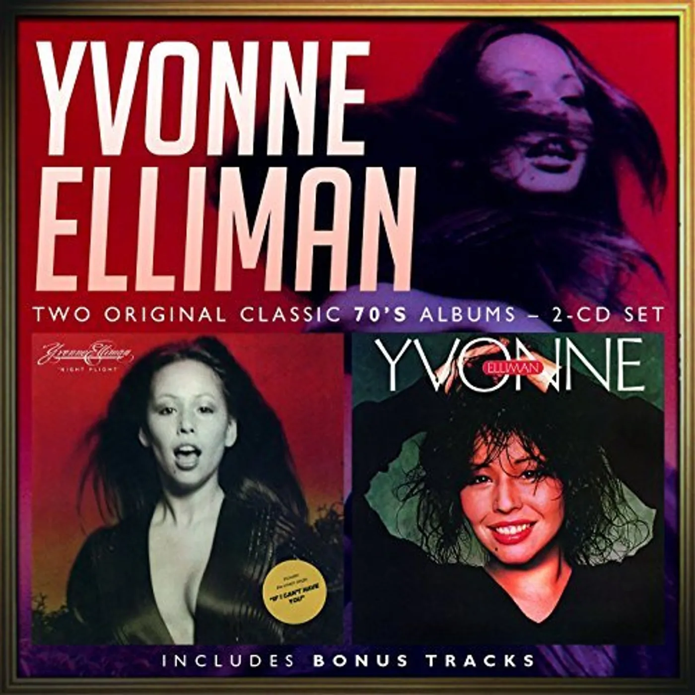 Yvonne Elliman NIGHT FLIGHT / YVONNE CD