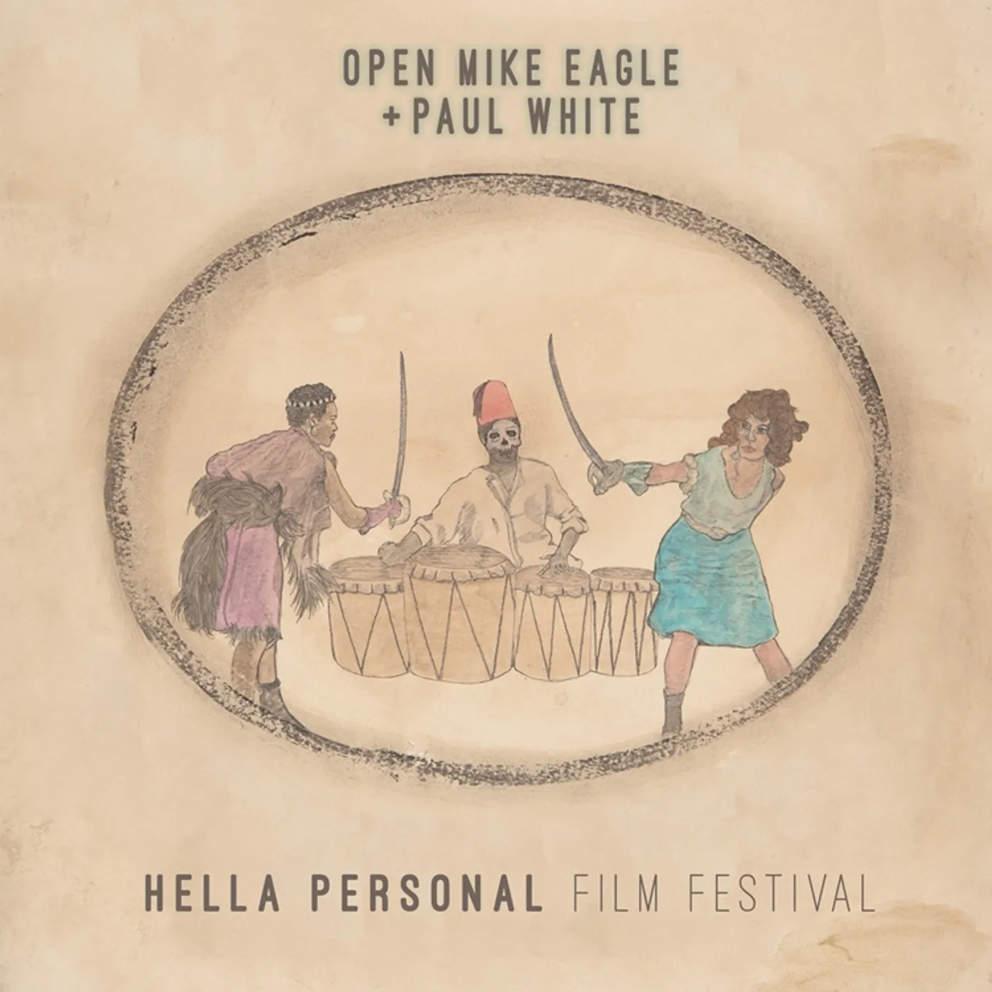 Open Mike Eagle / Paul White Hella Personal Film Festival Vinyl Record