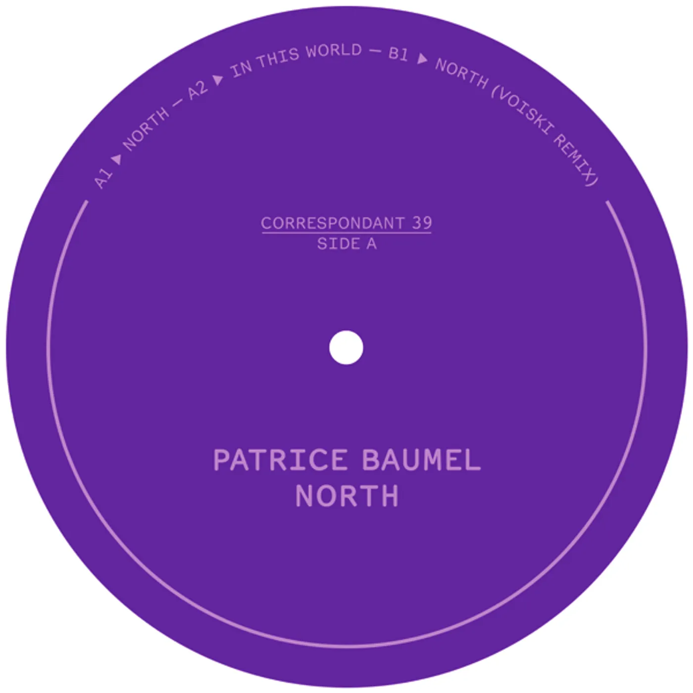 Patrice Bäumel NORTH Vinyl Record