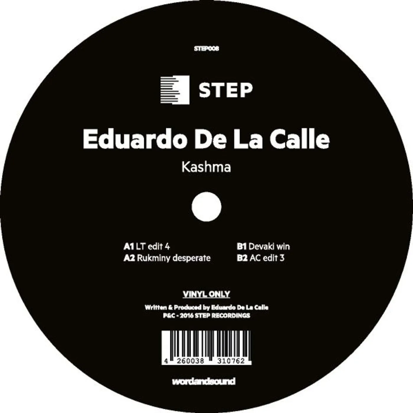 Eduardo De la Calle Kashma Vinyl Record