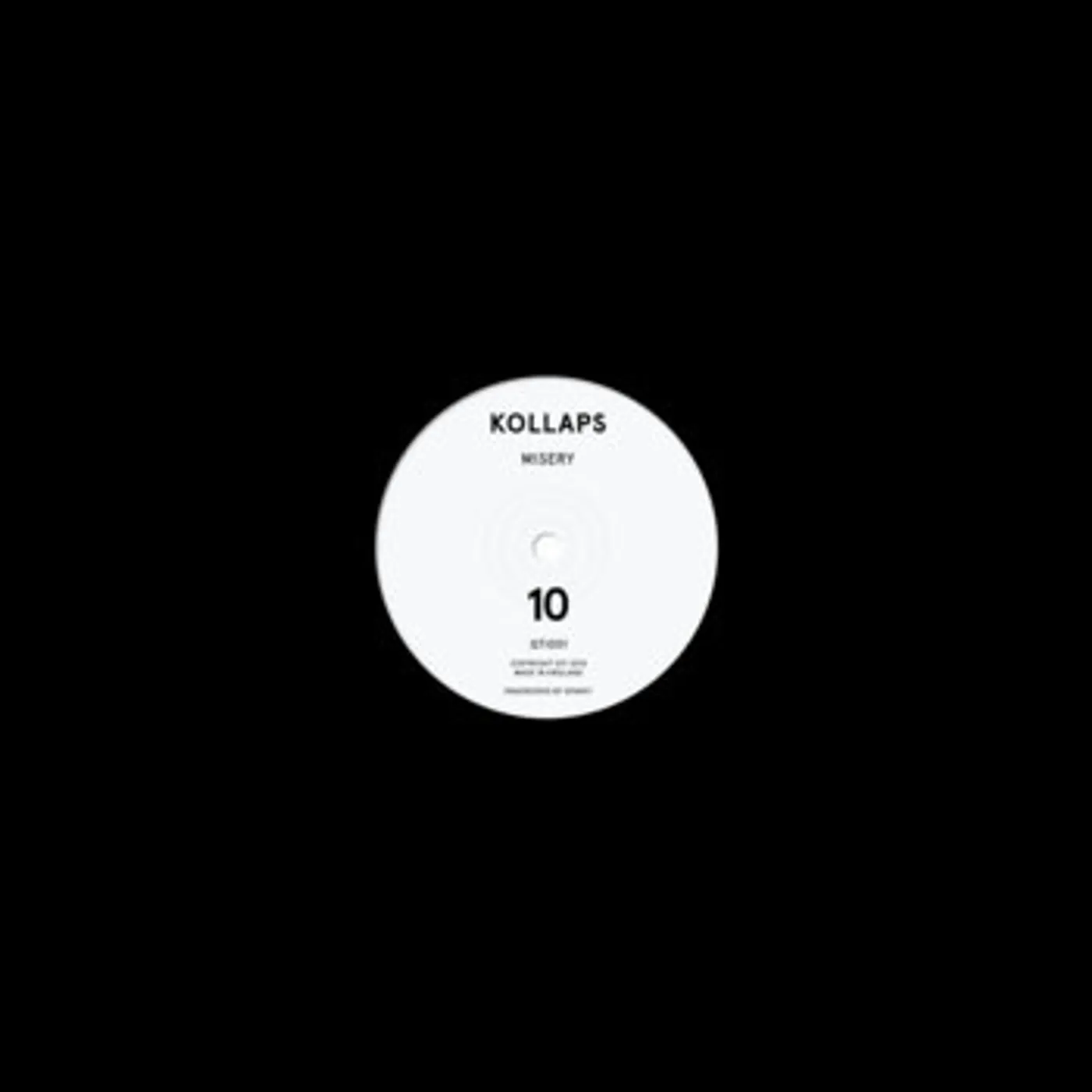 Kollaps MISERY Vinyl Record