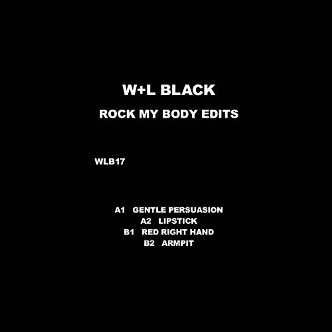 ROCK MY BODY EDITS / VARIOUS Vinyl Record