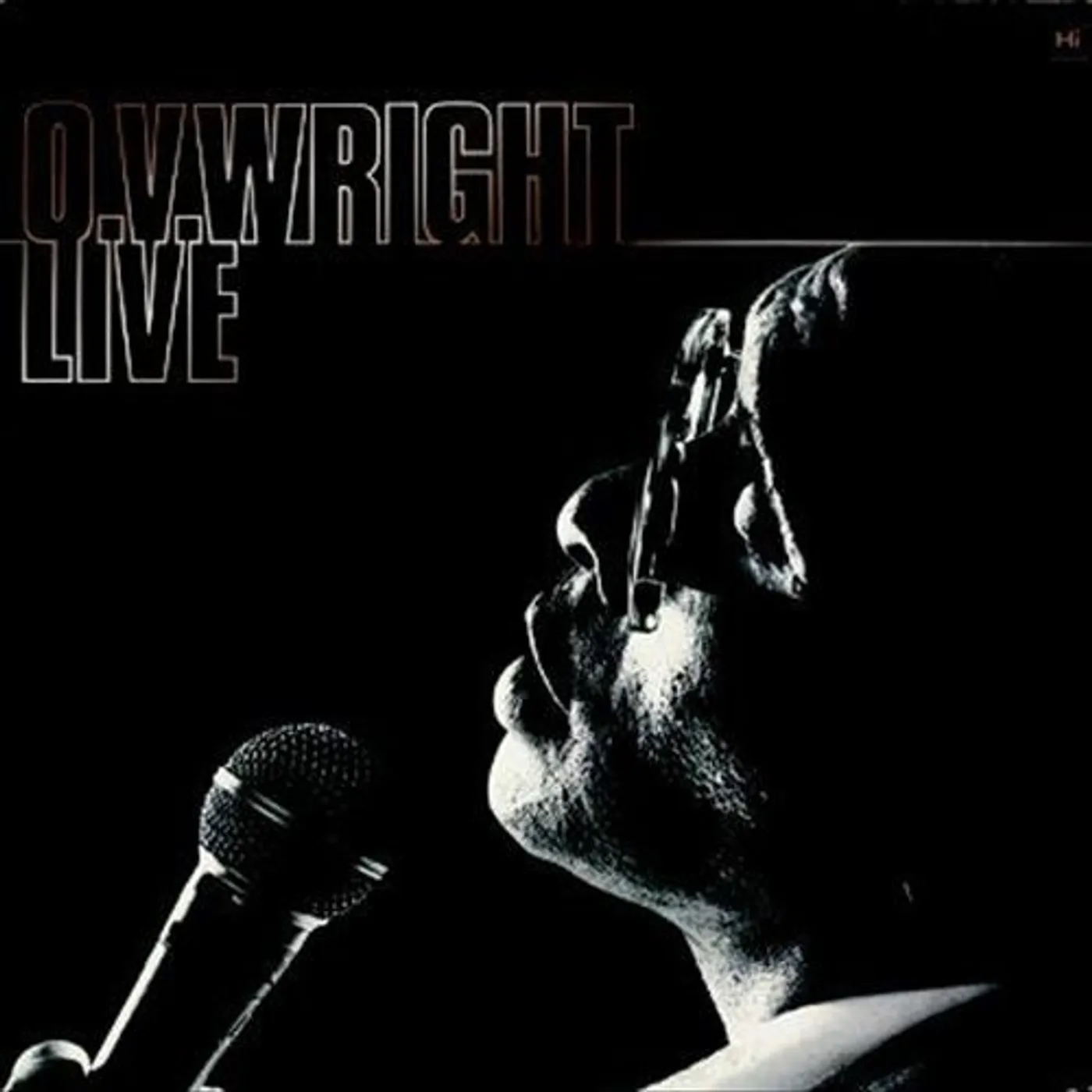 O.V. Wright Live Vinyl Record