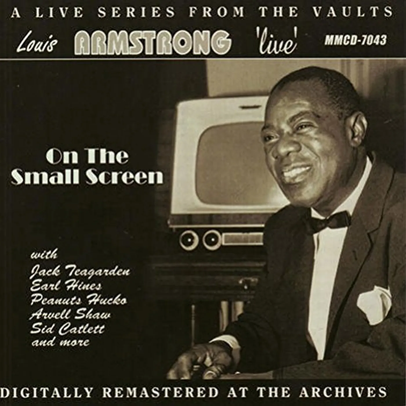 Louis Armstrong LIVE ON THE SMALL SCREEN CD