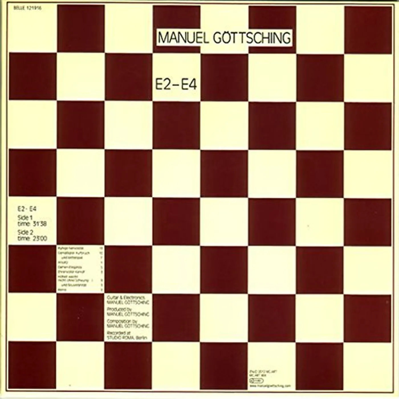 Manuel Göttsching E2-E4 CD