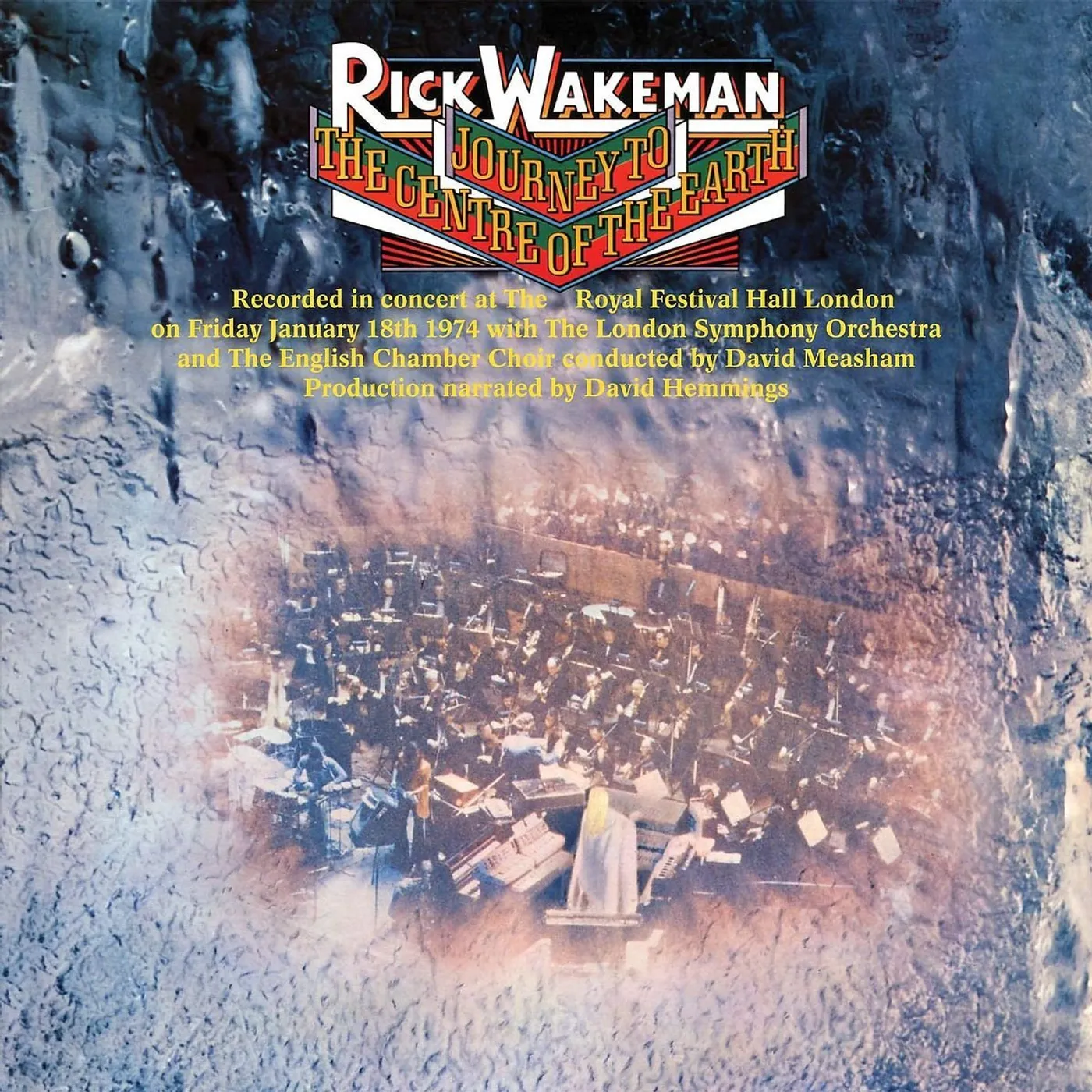 Rick Wakeman Journey To The Centre Of The Earth Vinyl Record