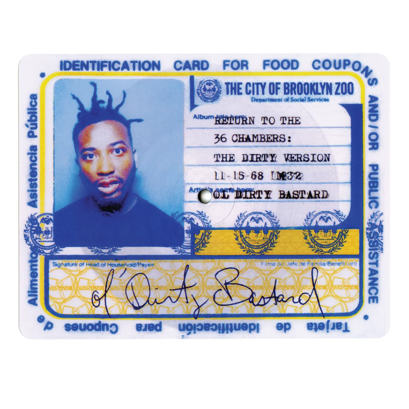 Ol' Dirty Bastard Brooklyn Zoo / Shimmy Shimmy Ya Vinyl Record