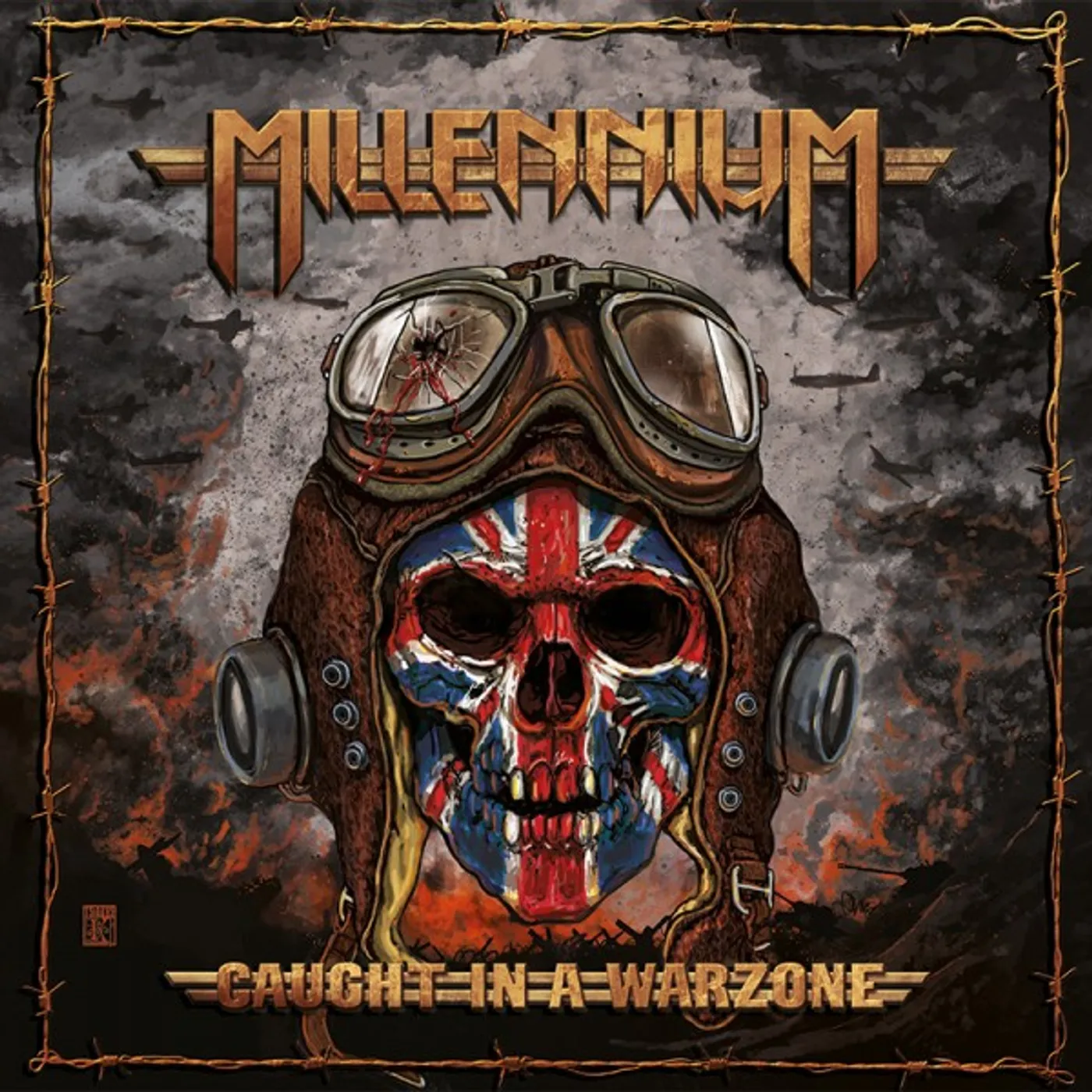 Millenium CAUGHT IN A WARZONE CD