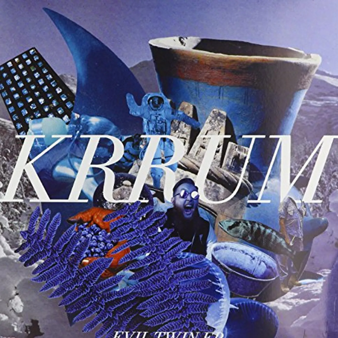 Krrum EVIL TWIN (EP) Vinyl Record - UK Release