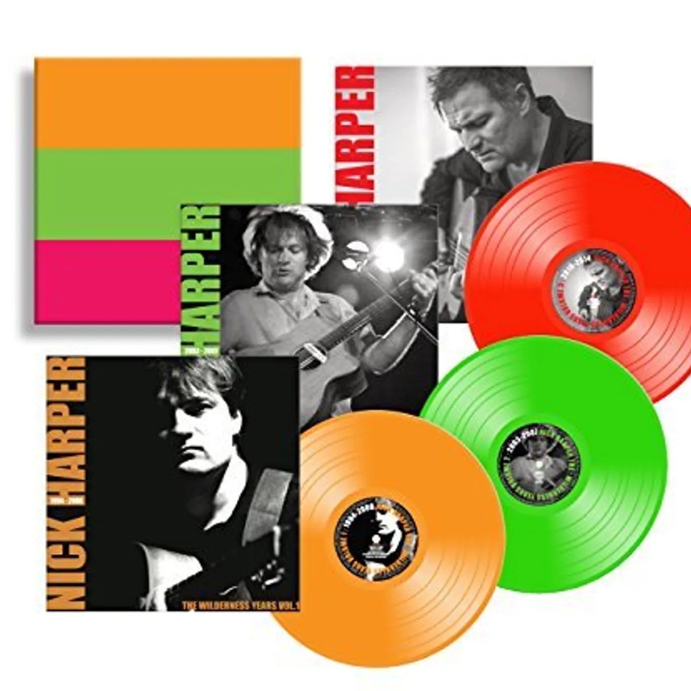 Nick Harper WILDERNESS YEARS VOL 1-3 BOXED SET Vinyl Record