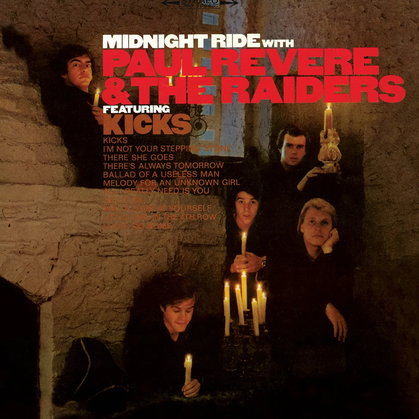 Paul Revere / Raiders / Mark Lindsay Midnight Ride Vinyl Record