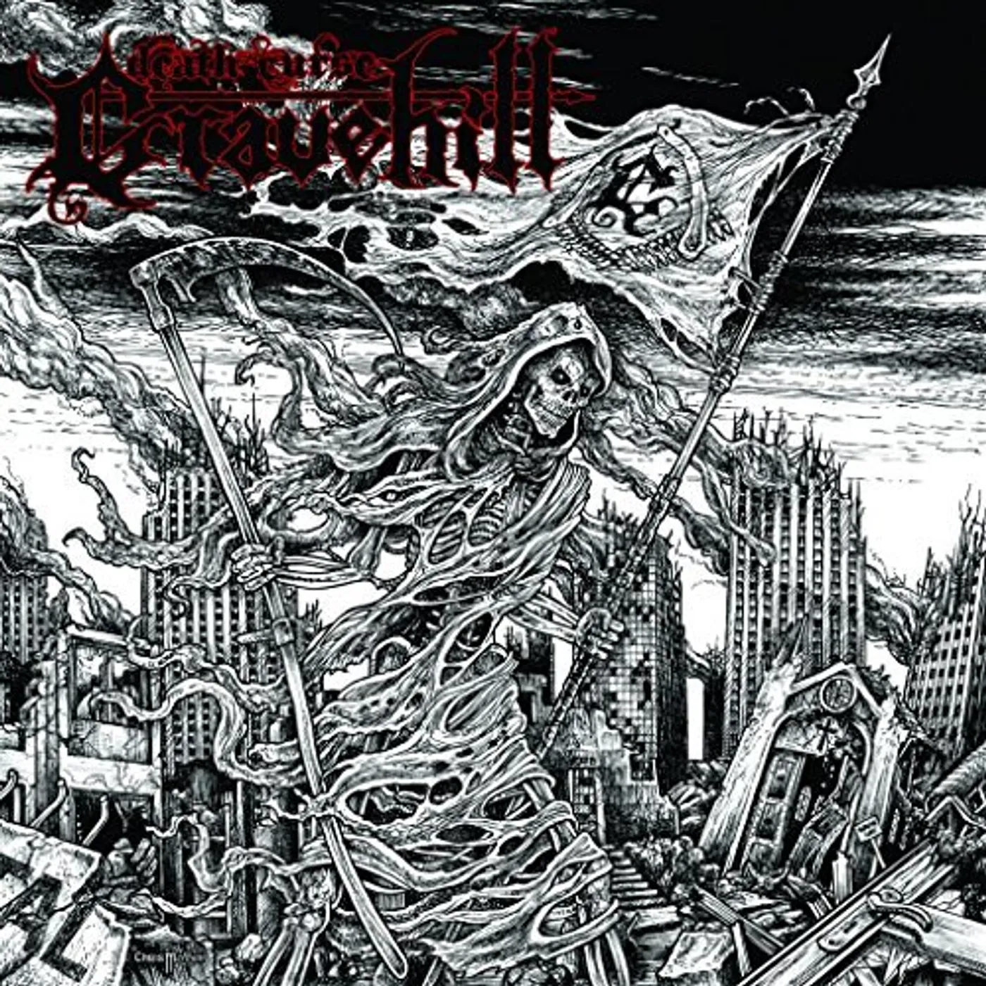 Gravehill Death Curse Vinyl Record