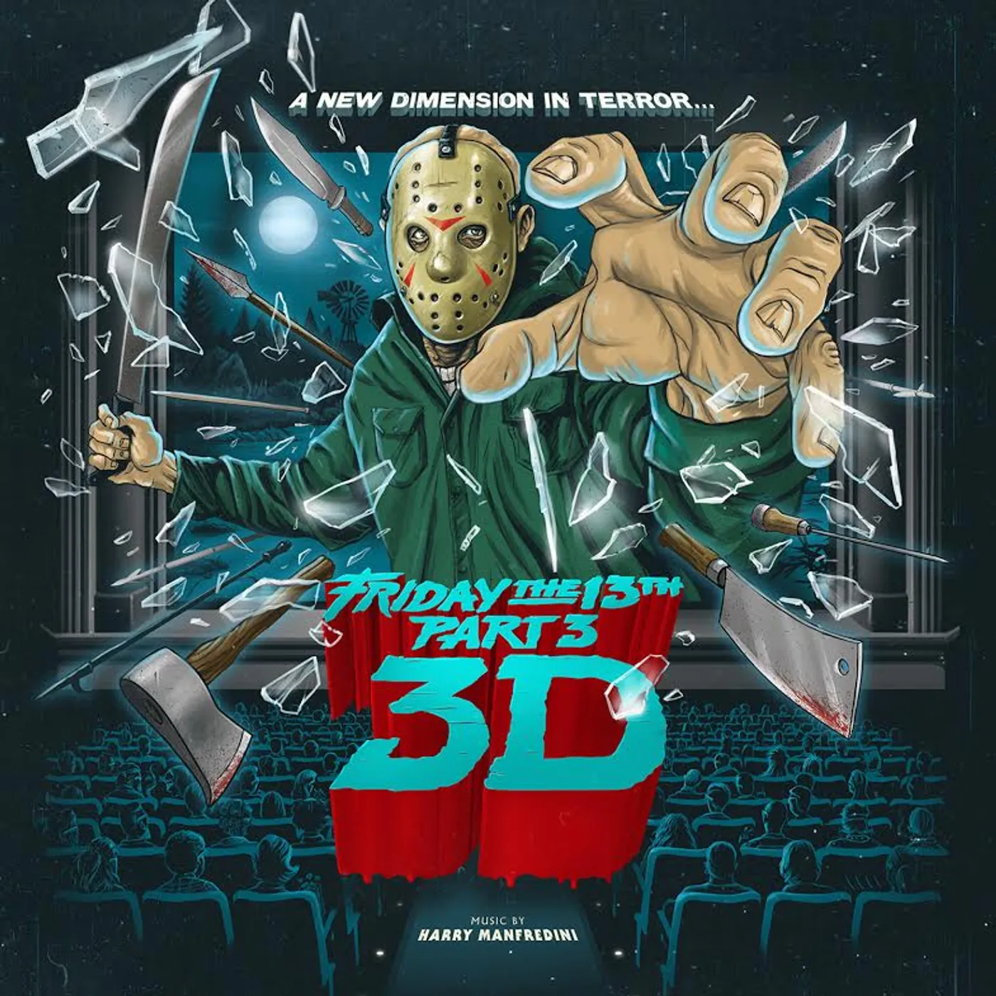Harry Manfredini FRIDAY THE 13TH PART 3 / O.S.T. Vinyl Record - 180 Gram Pressing, Deluxe Edition