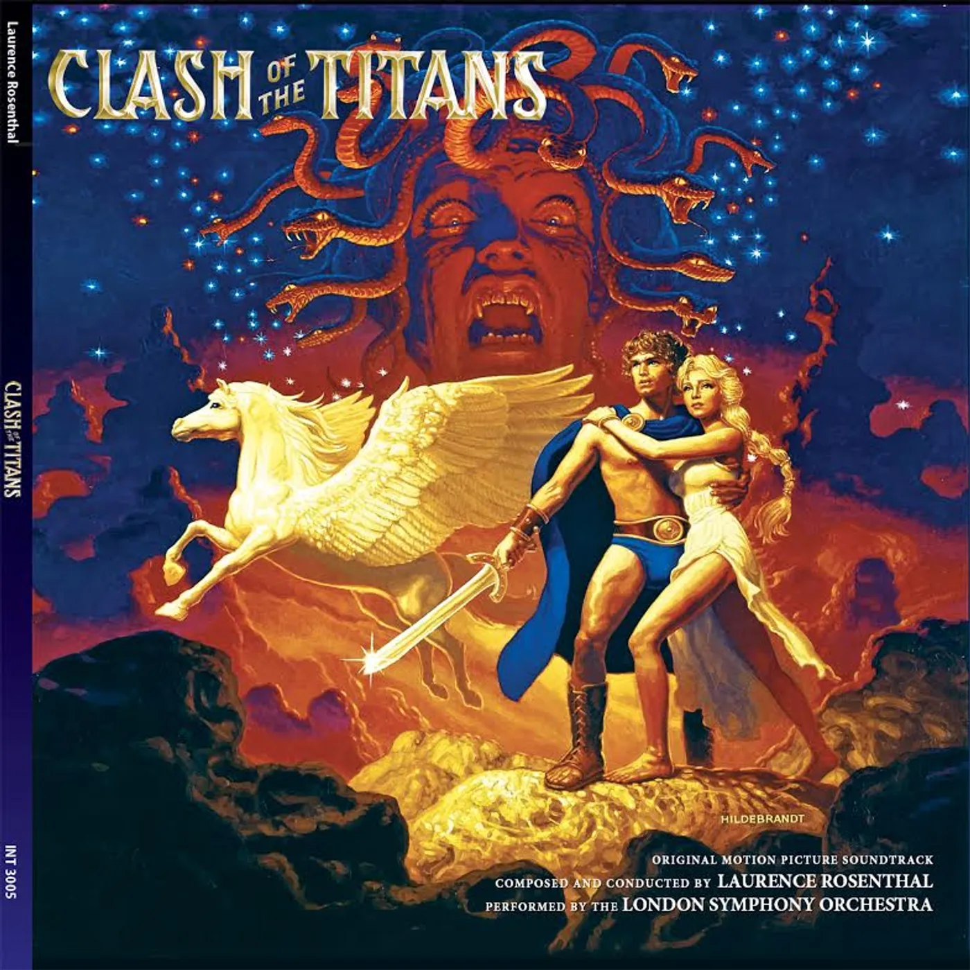Laurence Rosenthal CLASH OF THE TITANS / O.S.T. Vinyl Record