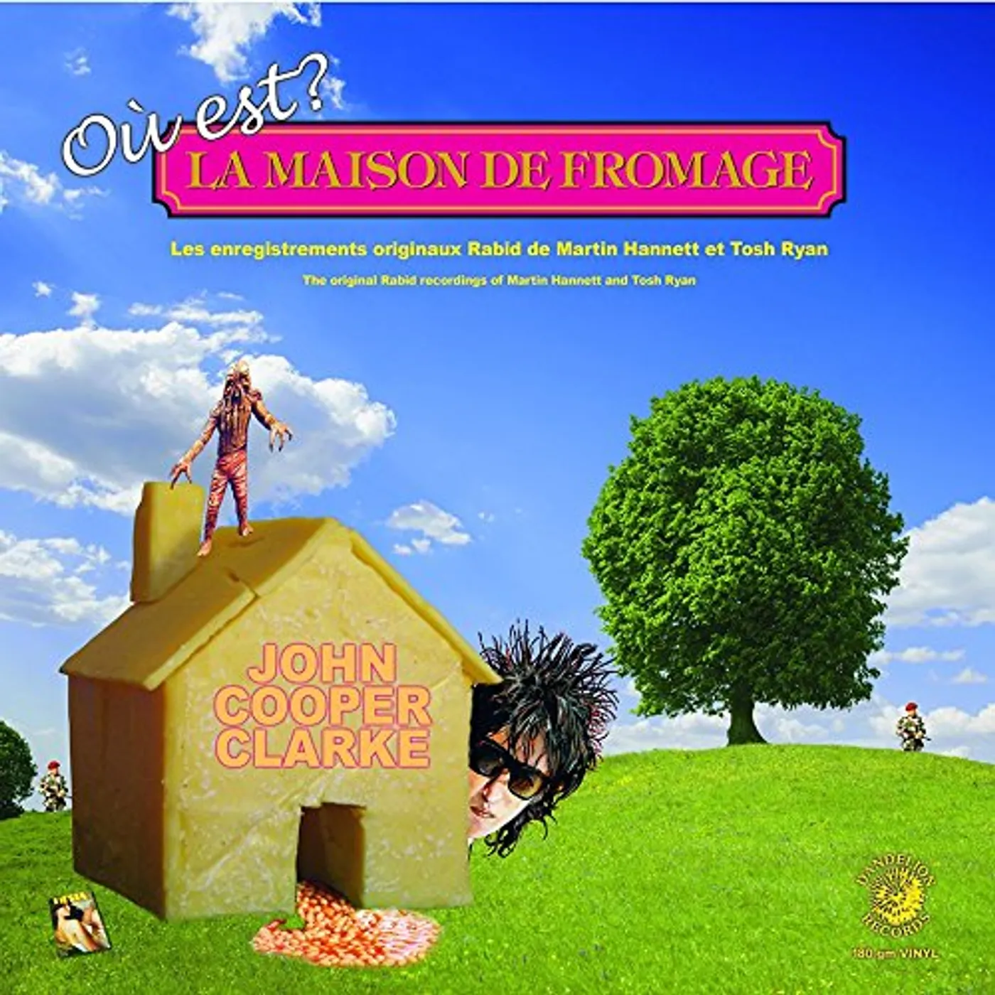John Cooper Clarke OU EST LE MAISON DE FROMAGE Vinyl Record