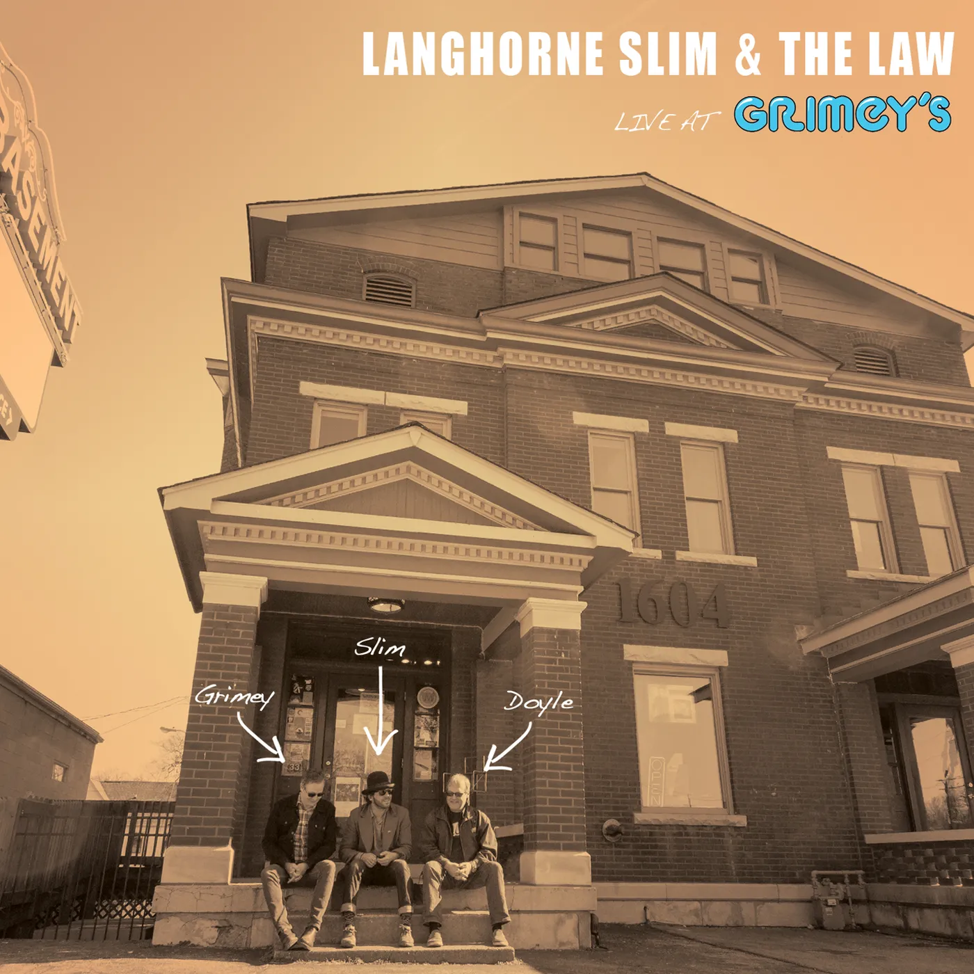 Langhorne Slim LIVE AT GRIMEY'S CD