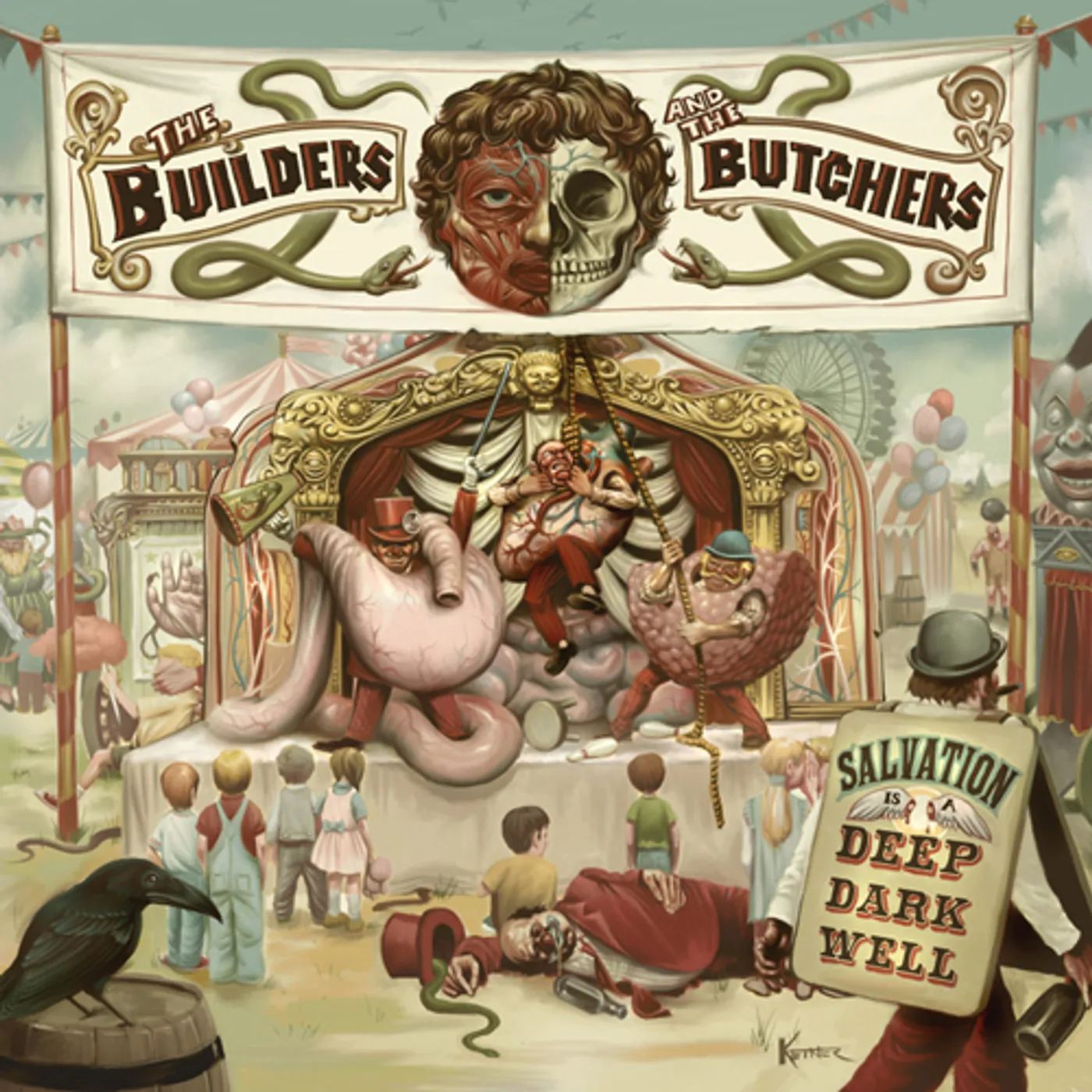 The Builders and The Butchers SALVATION IS A DEEP DARK WELL CD