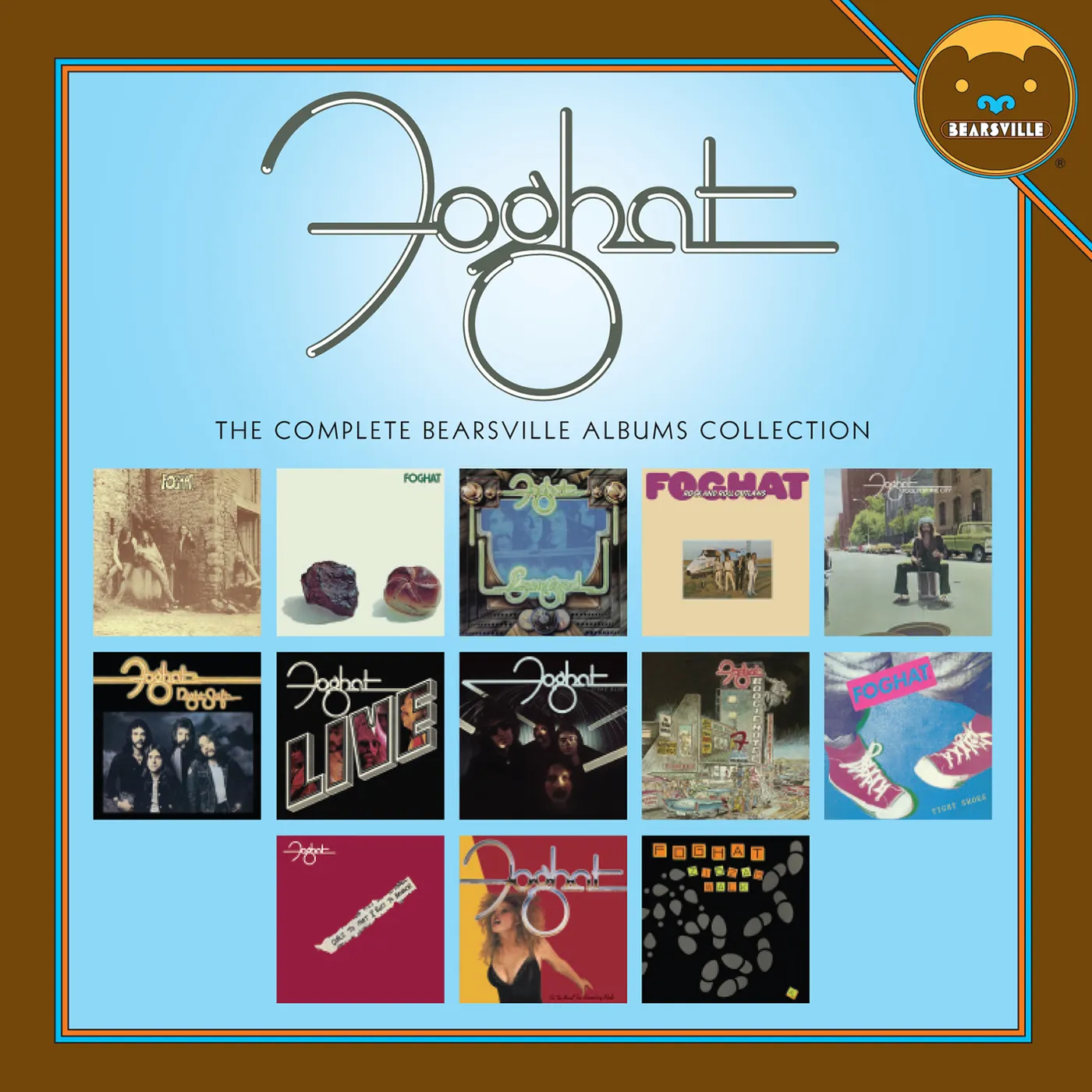 Foghat COMPLETE BEARSVILLE ALBUMS COLLECTION CD