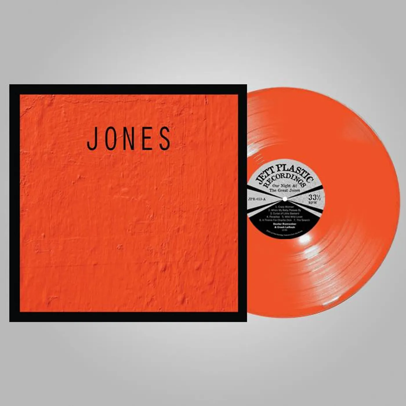 Dex Romweber / Crash Laresh OUR NIGHT AT THE GREAT JONES: LIVE AT BLACKBEARD'S Vinyl Record