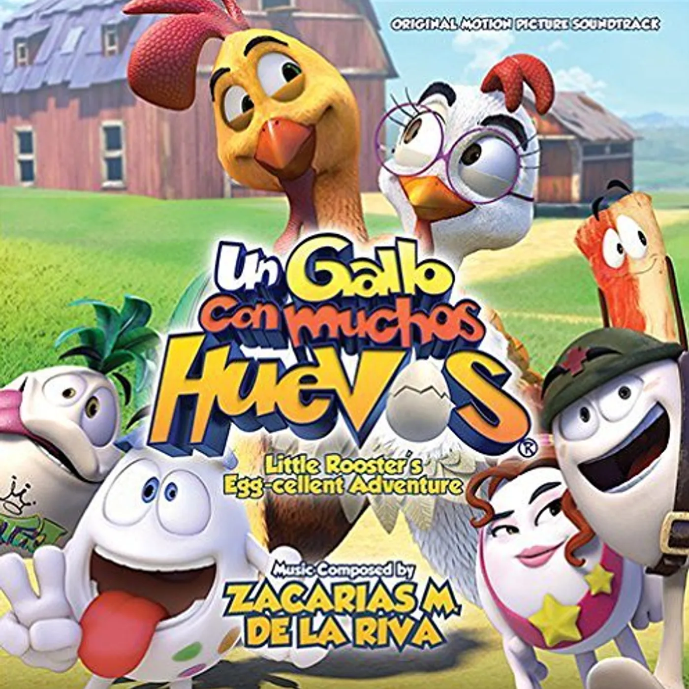 Zacarias M. de la Riva UN GALLO CON MUCHOS HUEVOS / Original Soundtrack CD