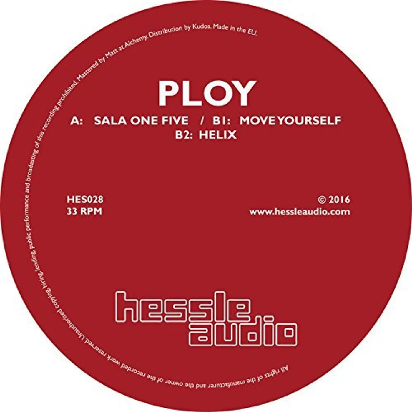 Ploy Sala One Five Vinyl Record