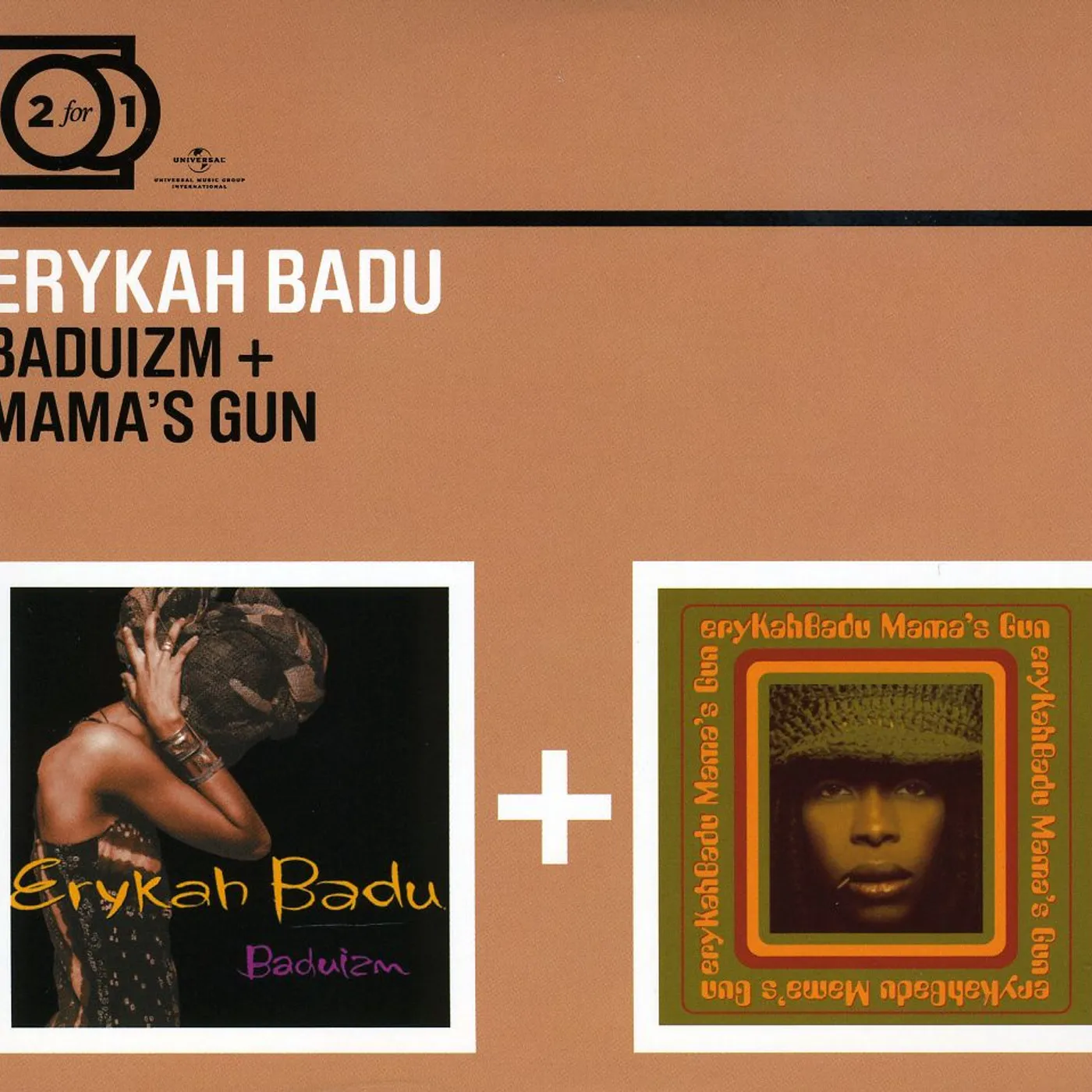 Erykah Badu BADUIZM / MAMAS GUN CD