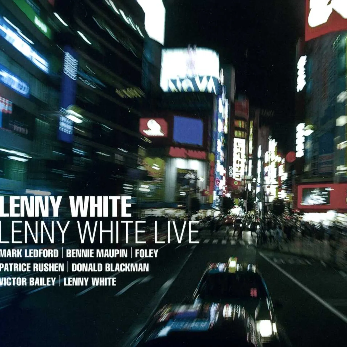 LENNY WHITE LIVE CD - UK Release
