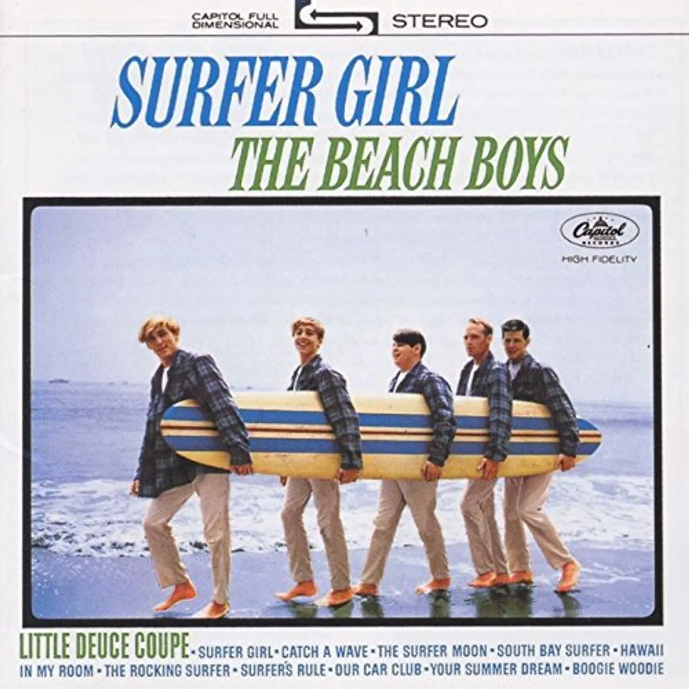 The Beach Boys SURFER GIRL CD