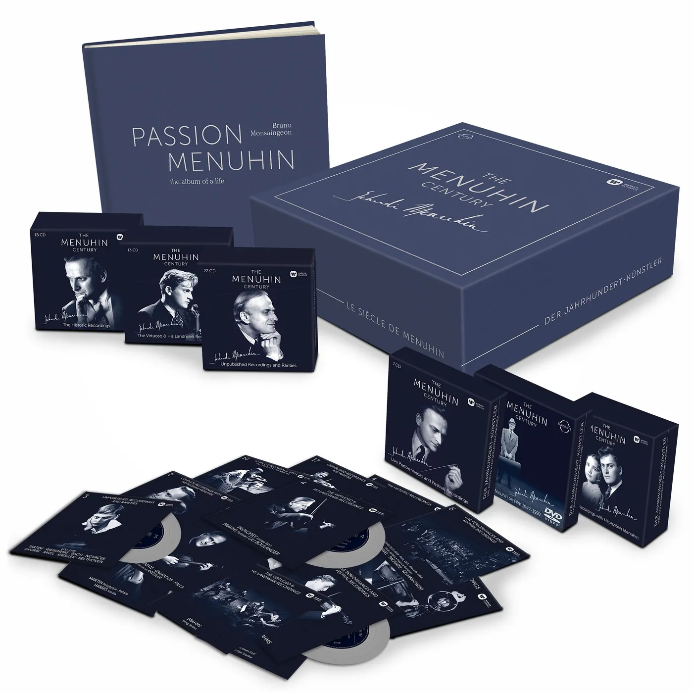 Yehudi Menuhin MENUHIN CENTURY-LUXURY EDITION CD