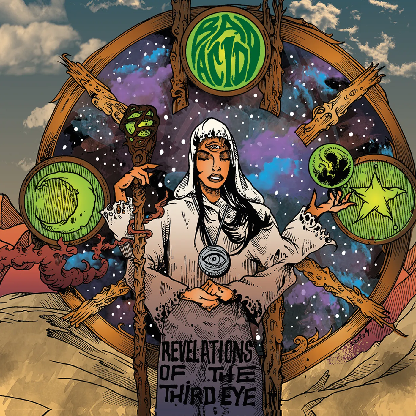 Bad Acid REVELATIONS OF THE THIRD EYE CD